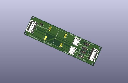 Fan Adapter PCB for Centauri Carbon 3D Printer – SE3D Design, PCBWay Made