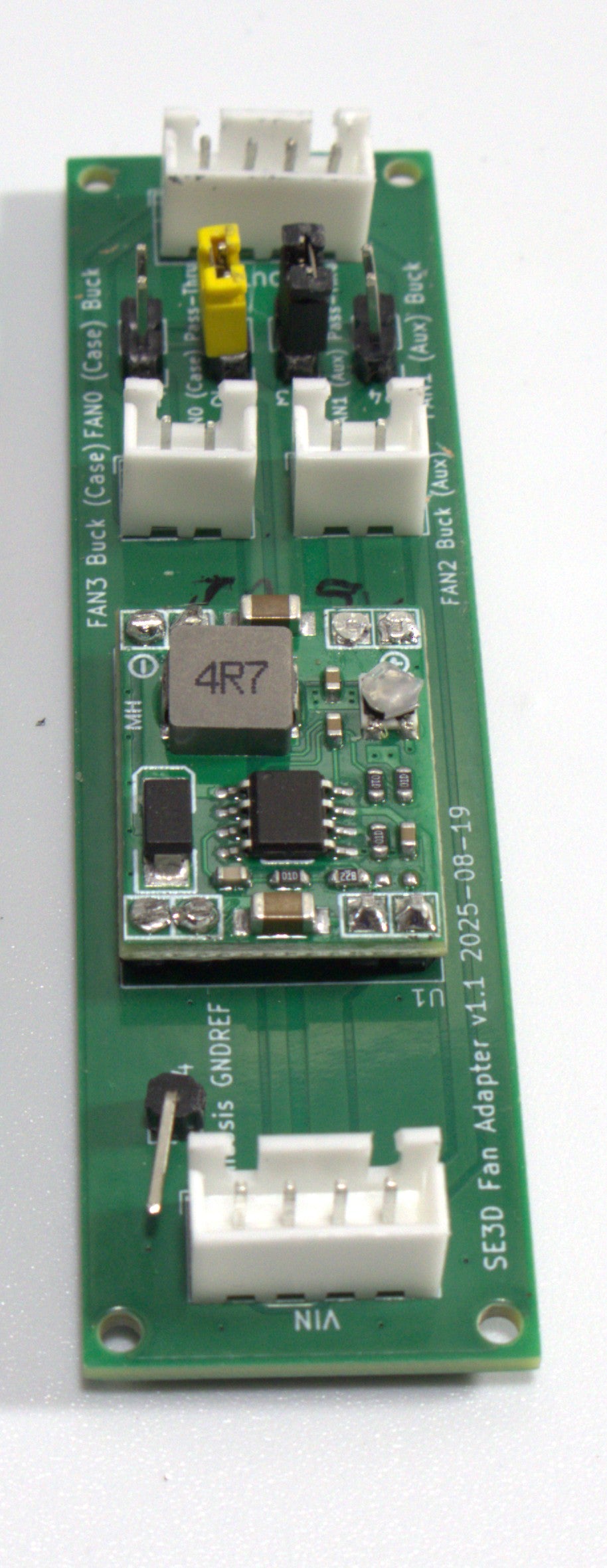 Fan Adapter PCB for Centauri Carbon 3D Printer – SE3D Design, PCBWay Made